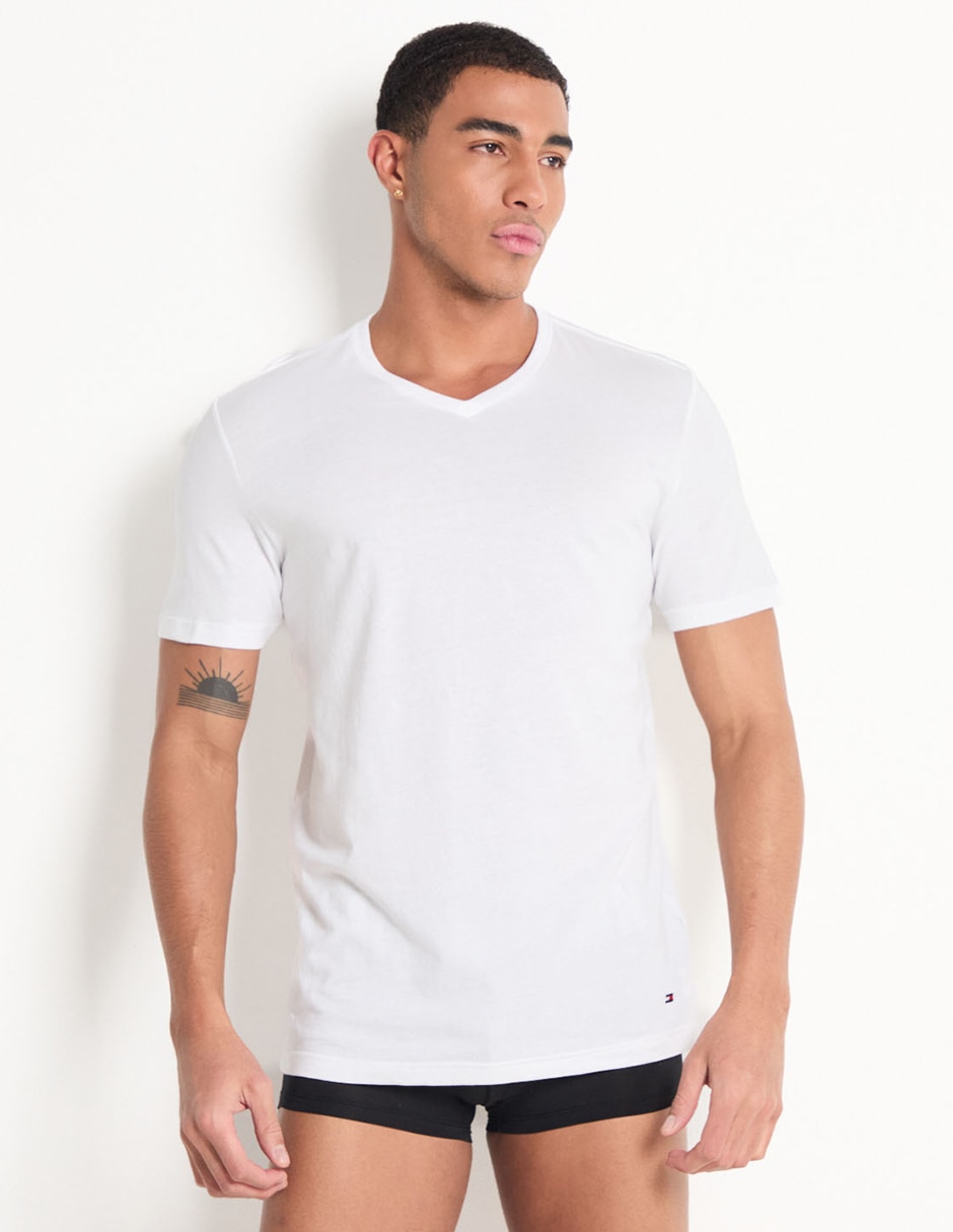 Set camiseta cuello V para hombre Set camiseta cuello V para hombre