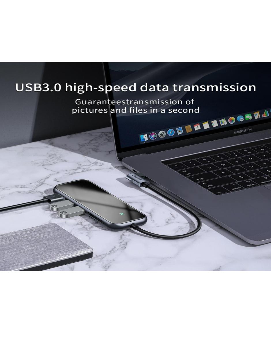 Adaptador Hub Tipo C a USB 3.0 Adaptador Hub Tipo C a USB 3.0
