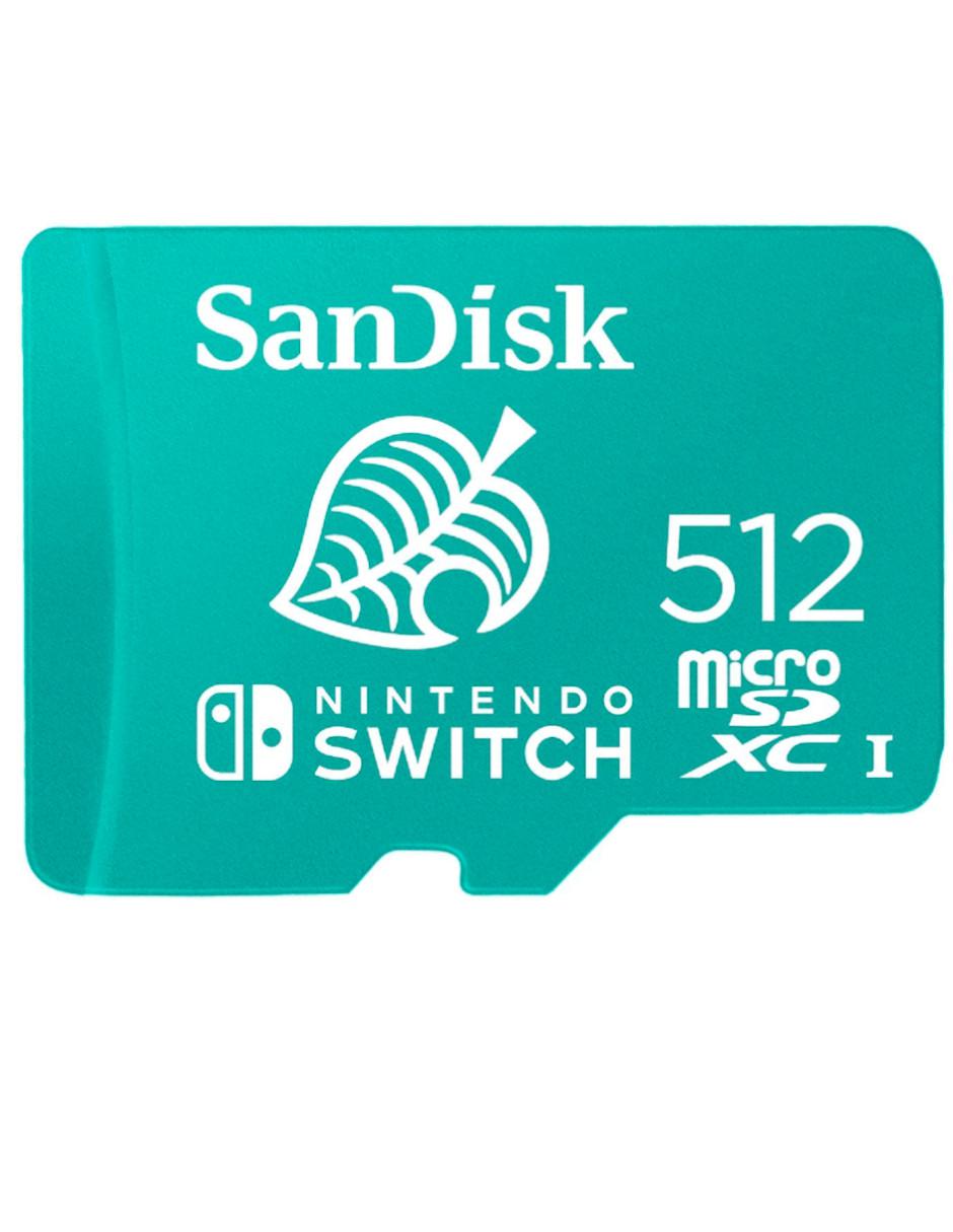 Memoria Micro SD Nintendo Switch Oficial SDSQXAO-512G-GNCZN 512 GB 1