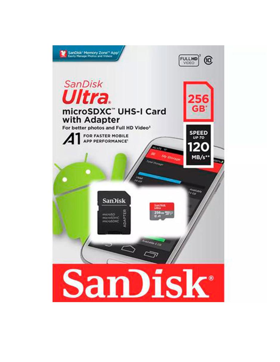 Memoria Micro SD 256 GB Sandisk SDSQUA4-256G-GN6MA