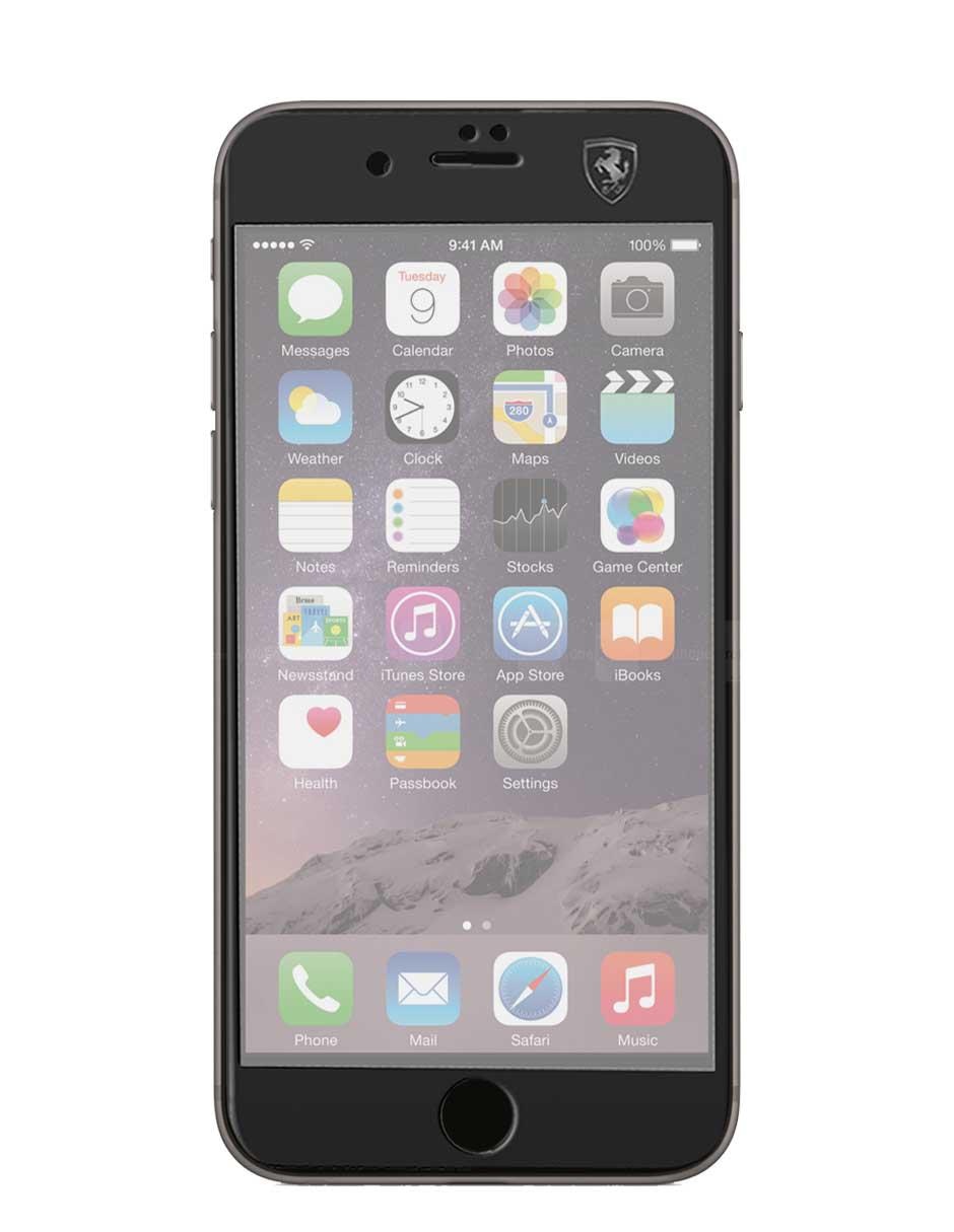 Mica Cristal Templado para iPhone SE, 6, 7, 8 Ferrari