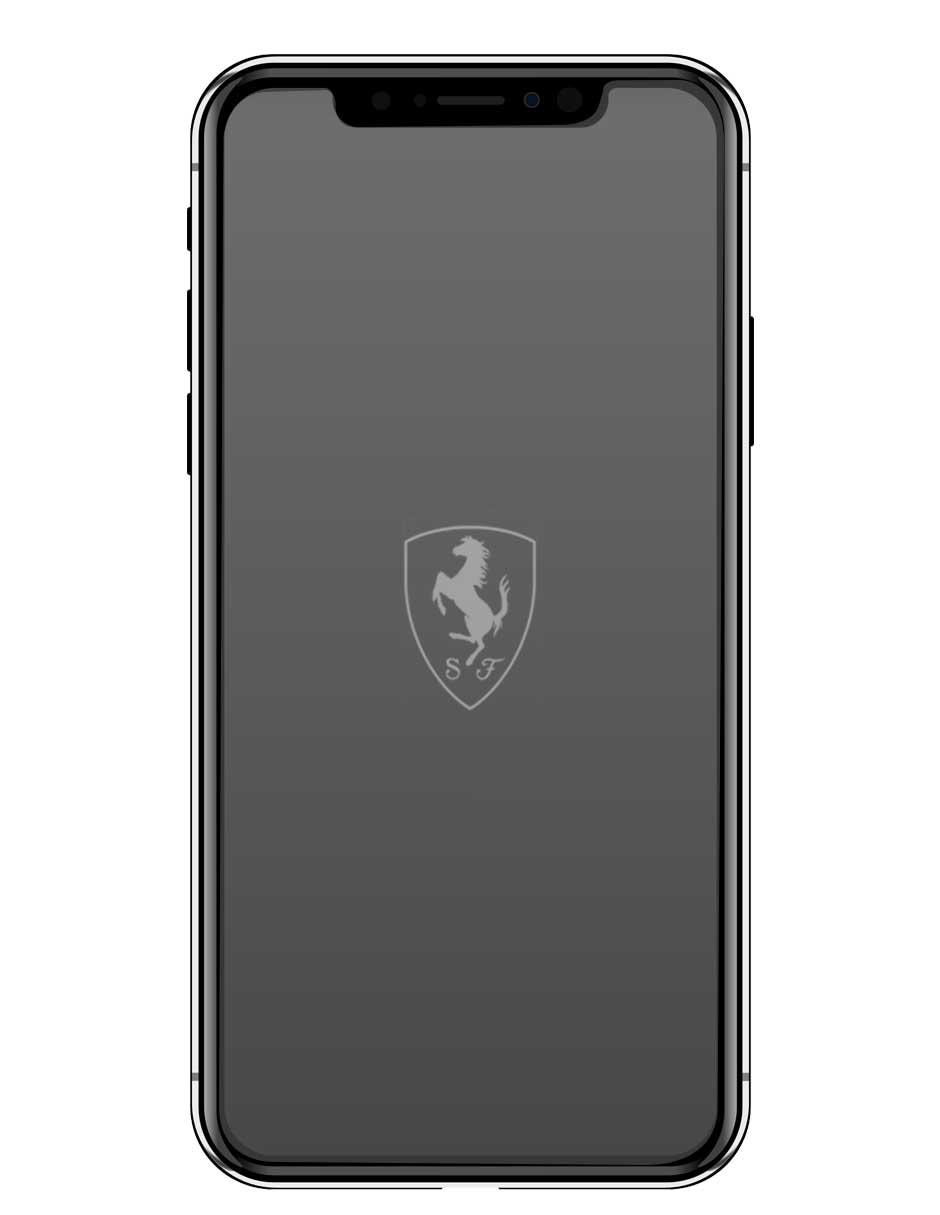 Mica Cristal Templado para iPhone XR Ferrari