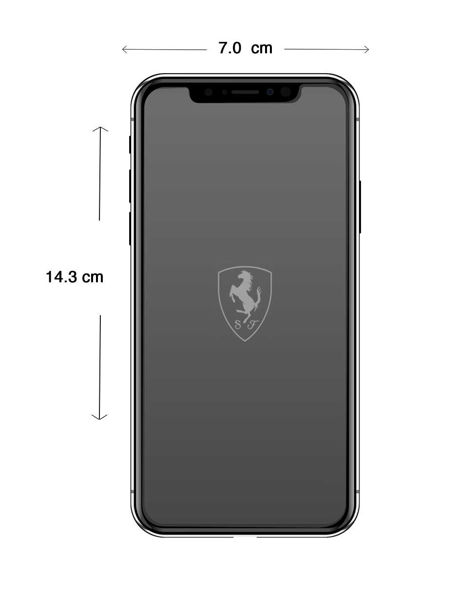 Mica Cristal Templado para iPhone XR Ferrari