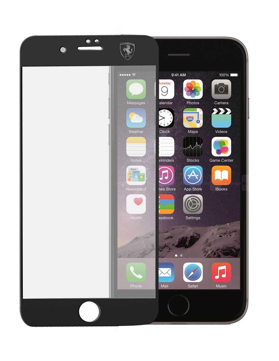 Mica Cristal Templado para iPhone 7, 8 Plus Ferrari