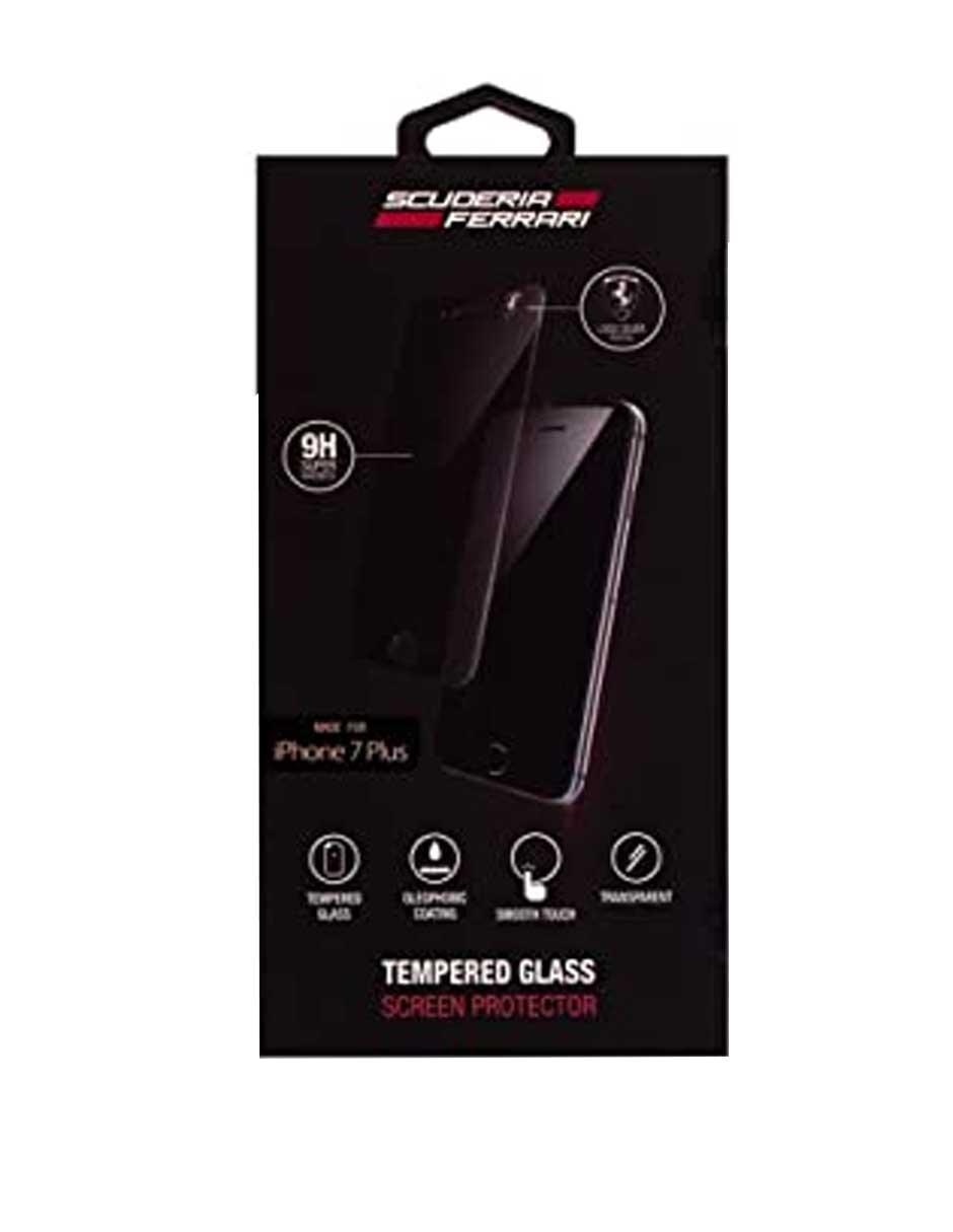 Mica Cristal Templado para iPhone 7, 8 Plus Ferrari