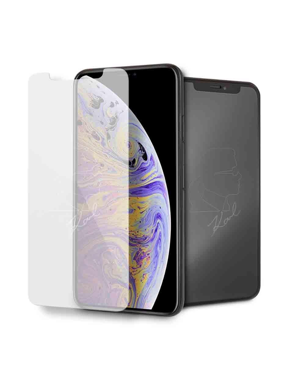 Mica Karl Lagerfeld Cristal Templado para iPhone XS Max