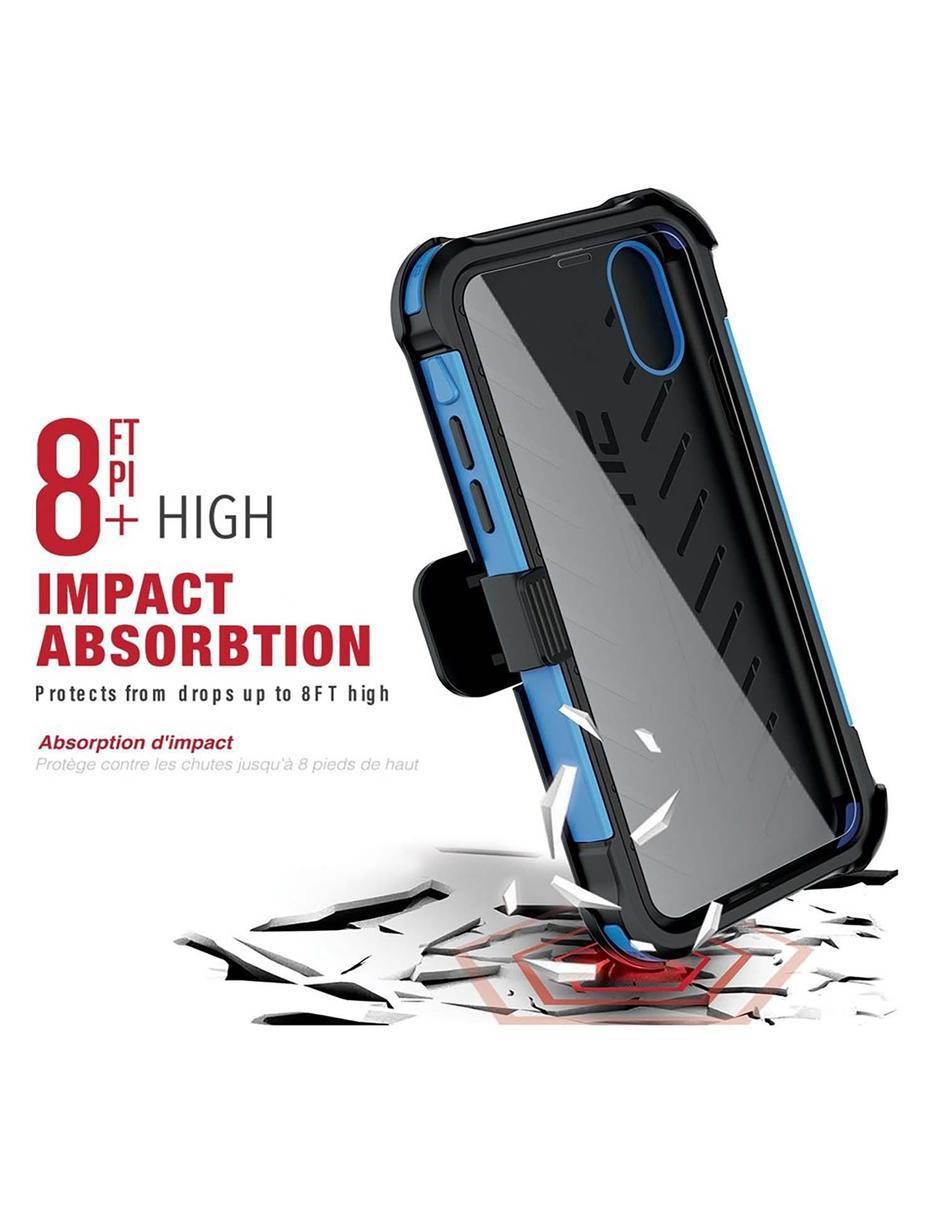 Funda TJ Maxx para iPhone Xs MAX con clip y mica 3