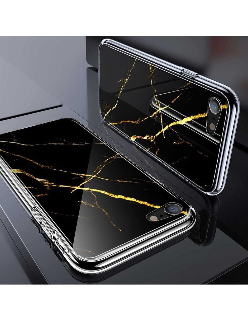 Funda Mimic Cristal para iPhone SE (2020) iPhone 8 y 7 Marmol 2