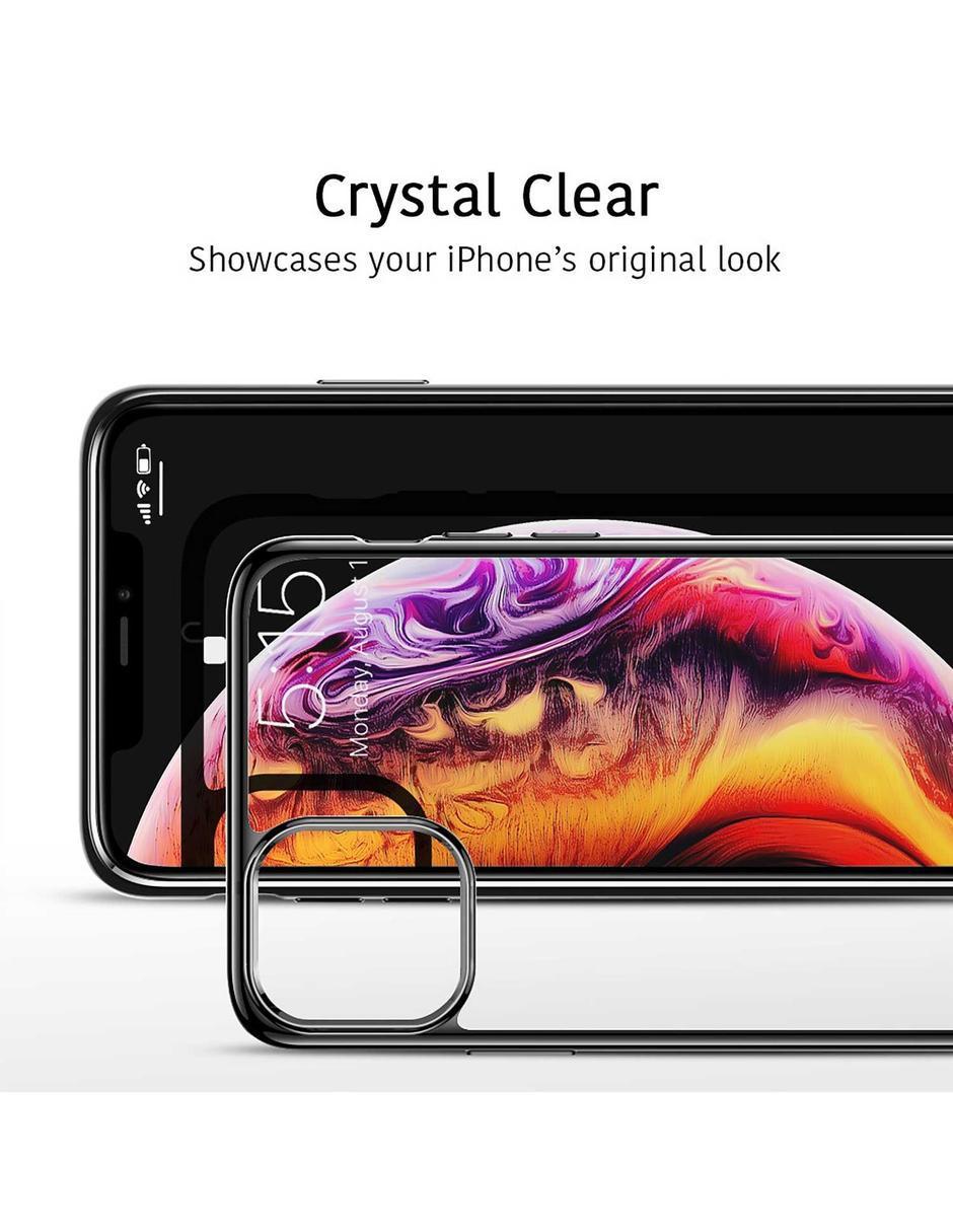Funda Essential Crown Neg para iPhone 11 Pro con borde 2