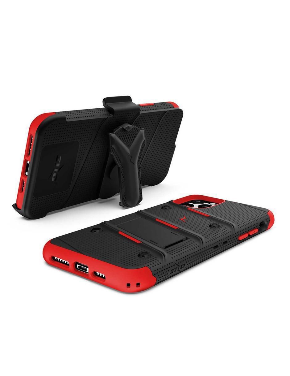 Funda Bolt para iPhone 11 Pro con clip y mica de pantalla Funda Bolt para iPhone 11 Pro con clip y mica de pantalla