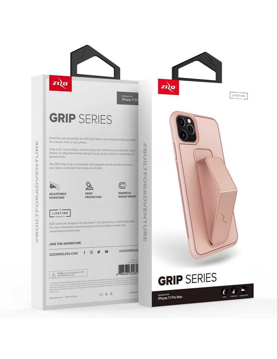 Funda Grip para iPhone 11 Pro Coral Funda Grip para iPhone 11 Pro Coral
