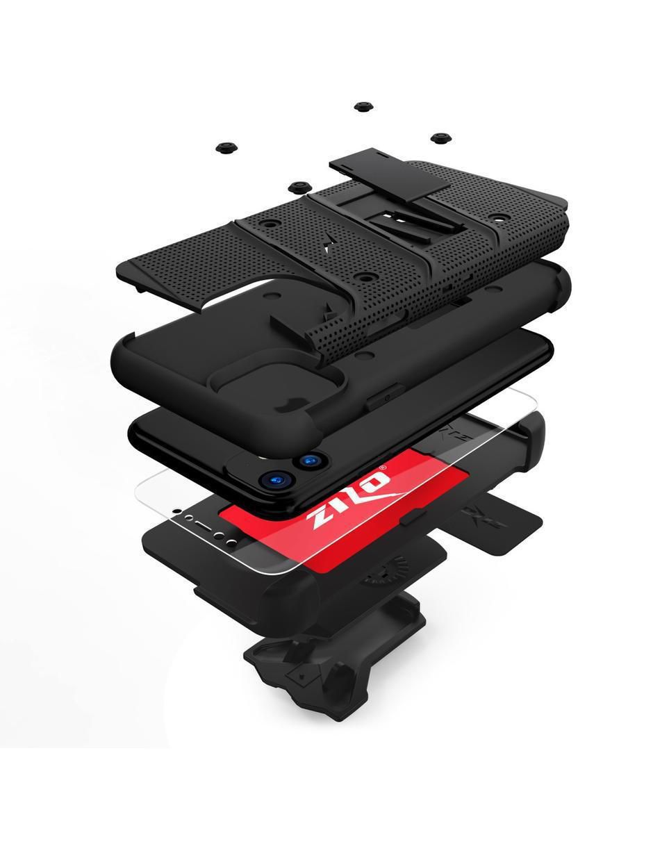Funda Bolt compatible para iPhone 11 con clip y mica de pantalla 2