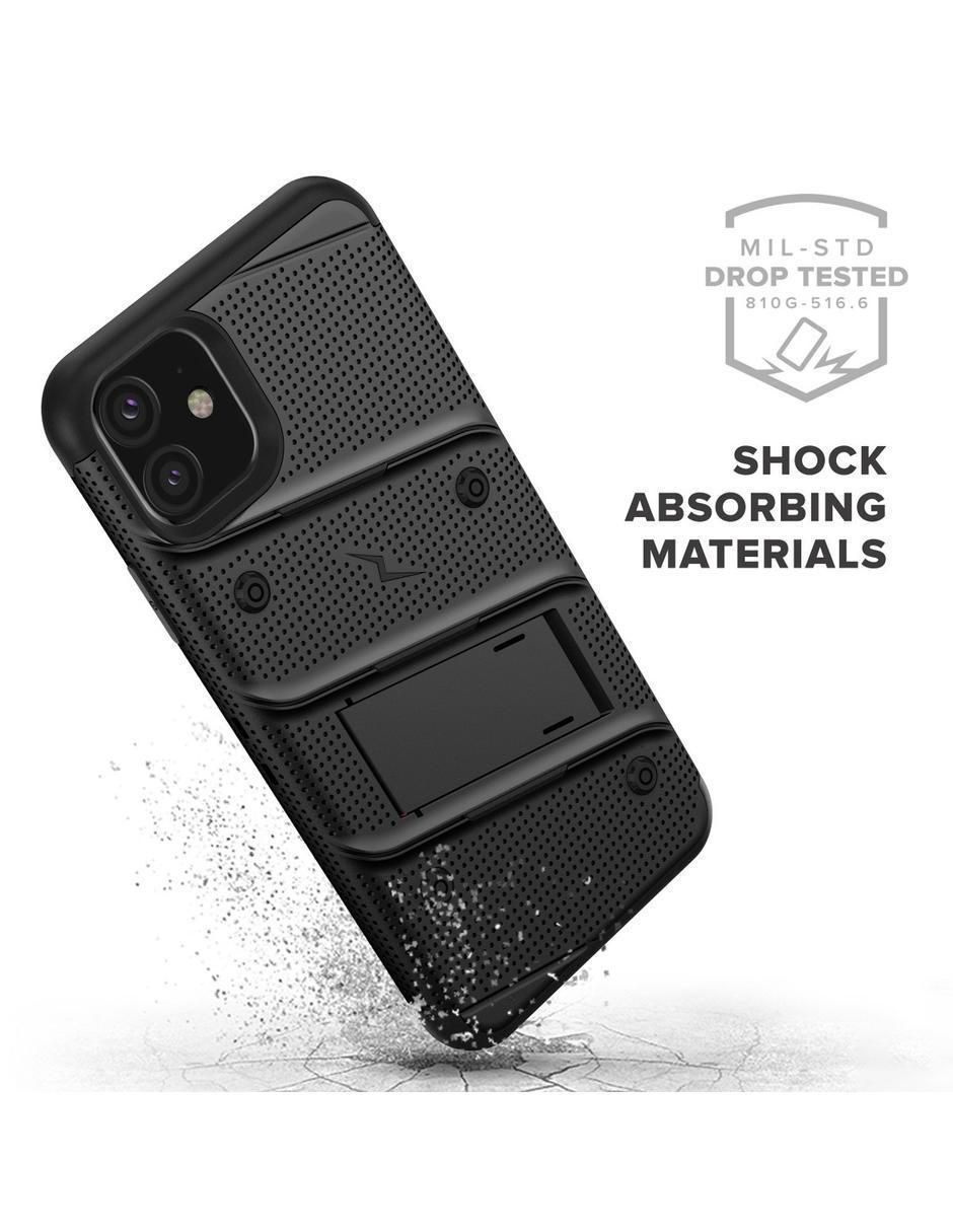Funda Bolt compatible para iPhone 11 con clip y mica de pantalla 4