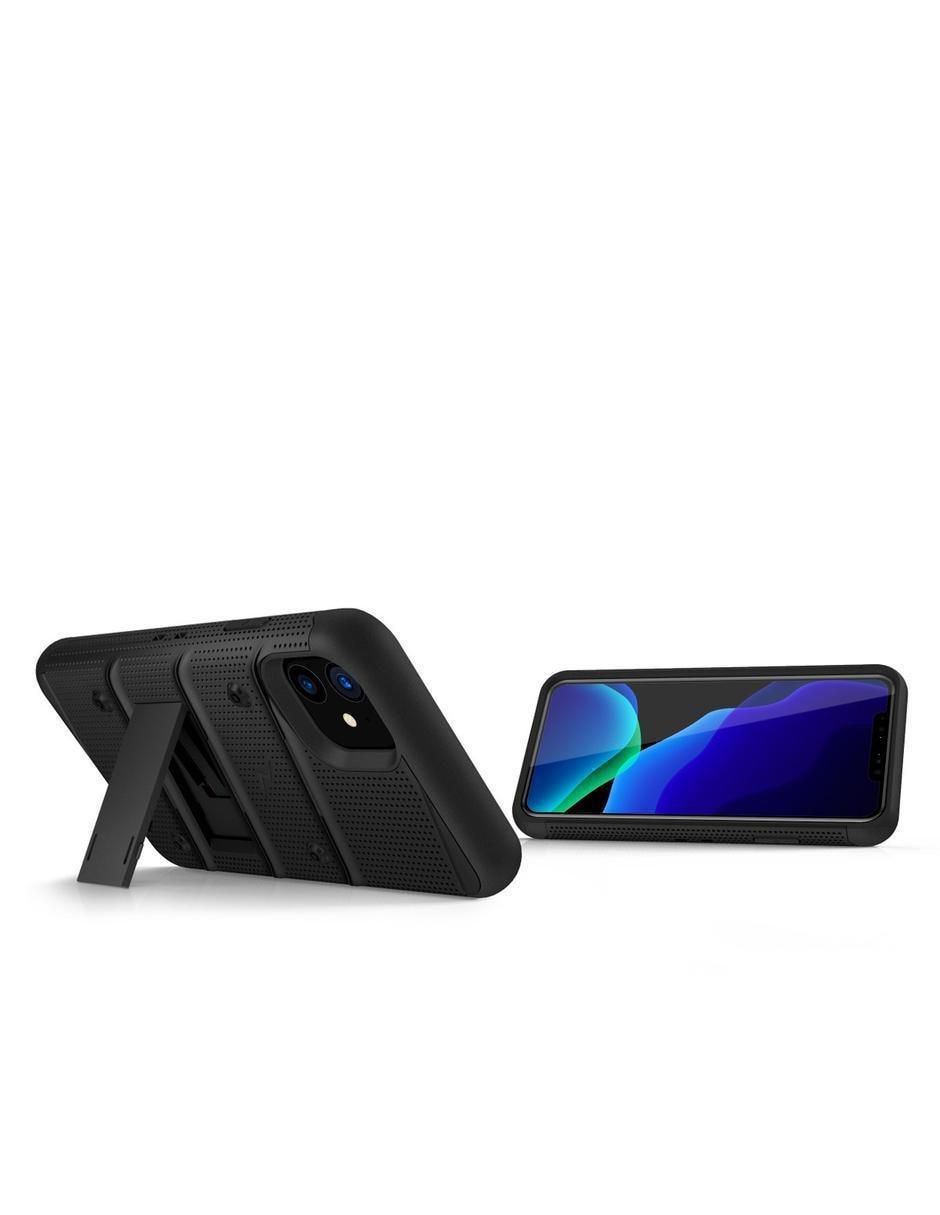 Funda Bolt compatible para iPhone 11 con clip y mica de pantalla 8