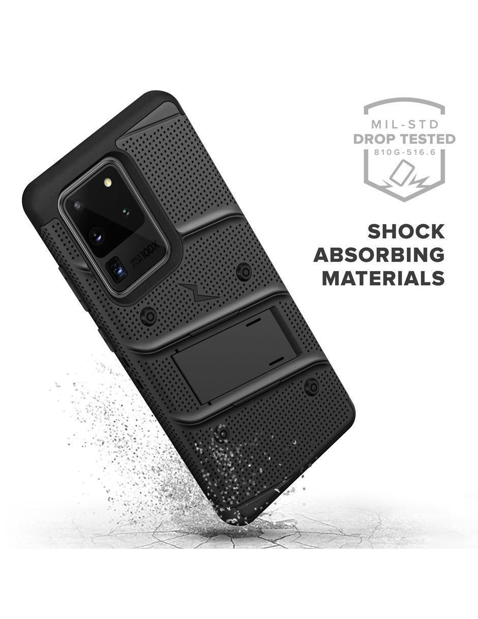 Funda Bolt para Samsung S20 ultra con clip giratorio 7