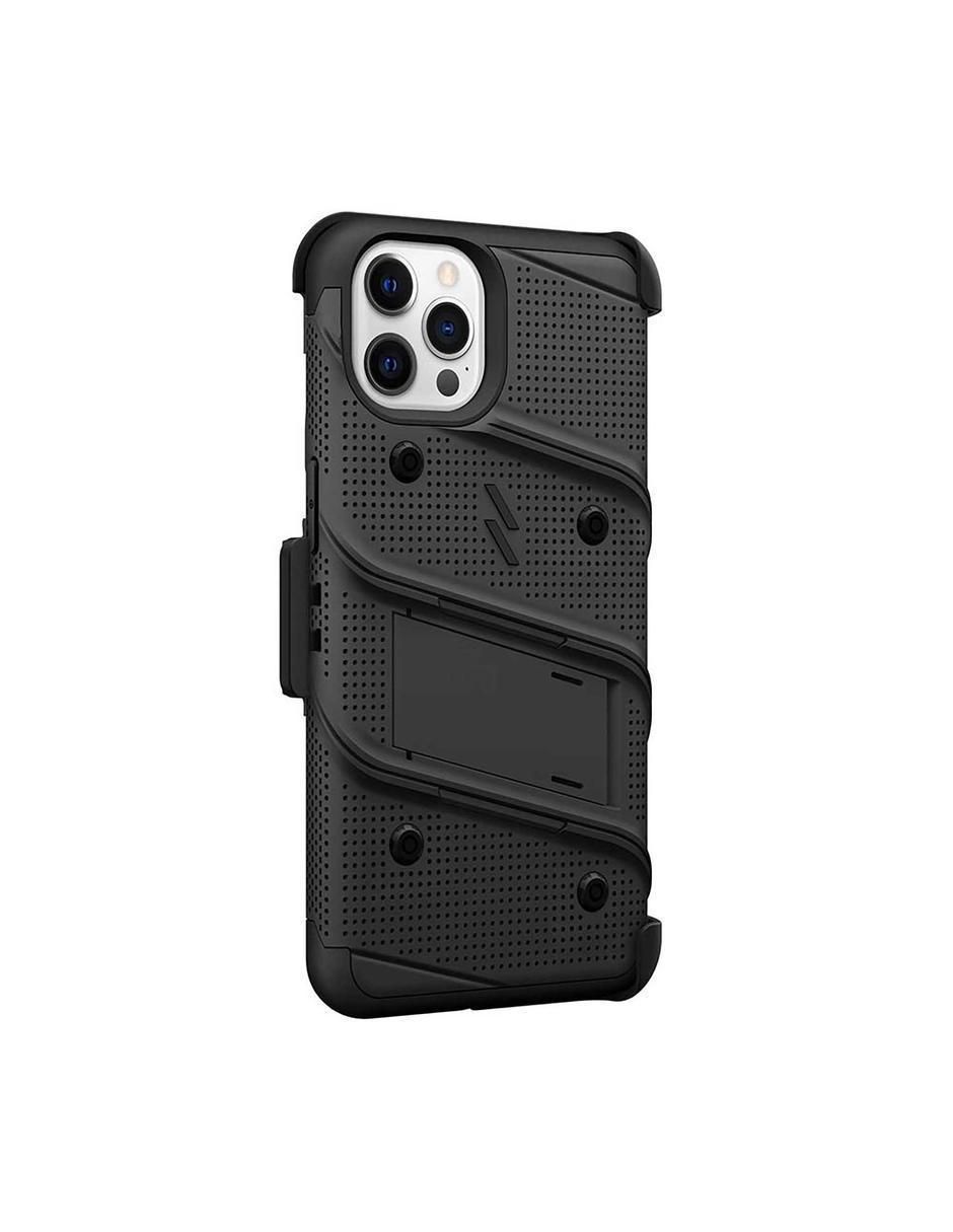 Funda Bolt para iPhone 13 Pro con clip + mica de pantalla 4
