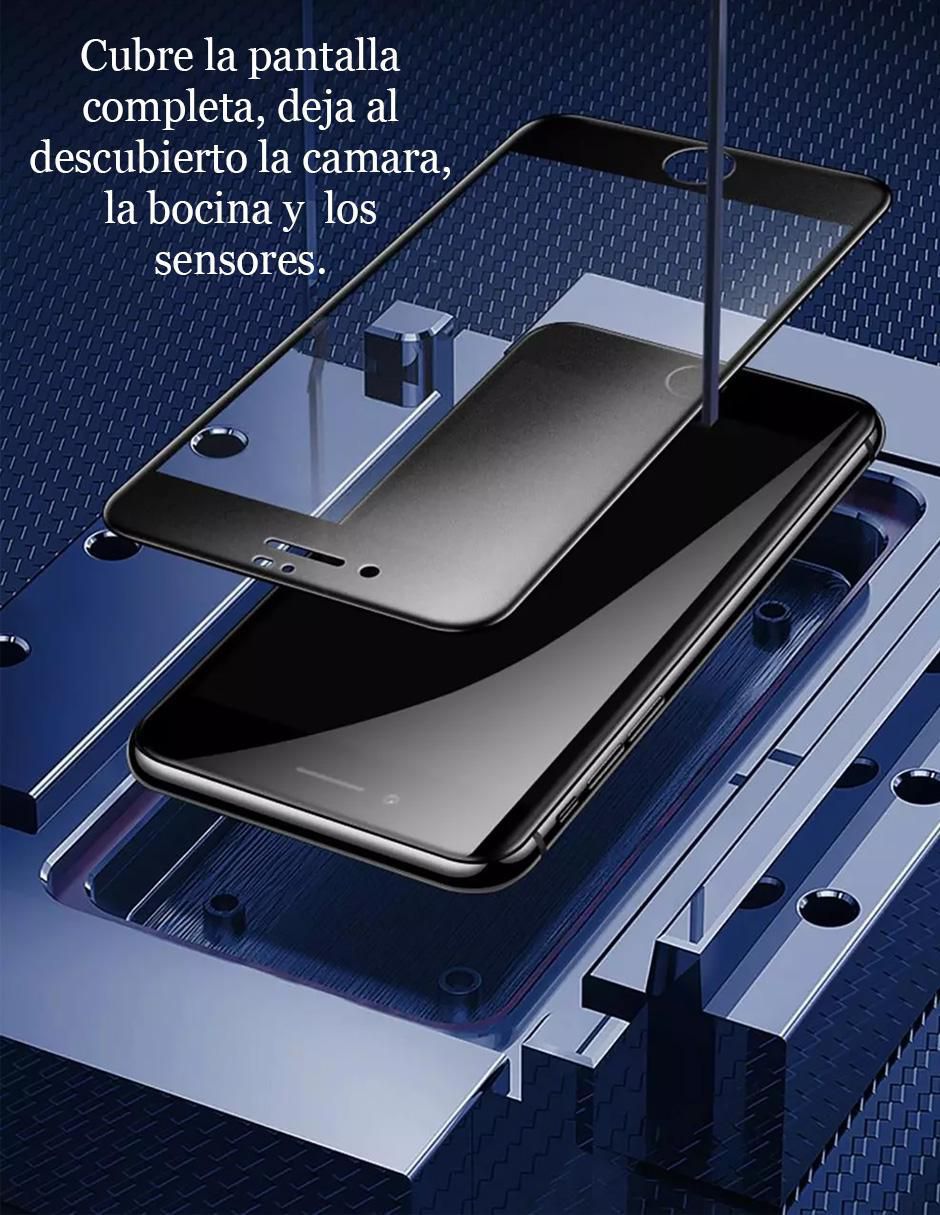 Set 3 Micas para iPhone SE 2020 Gadget Collection Mx cristal templado