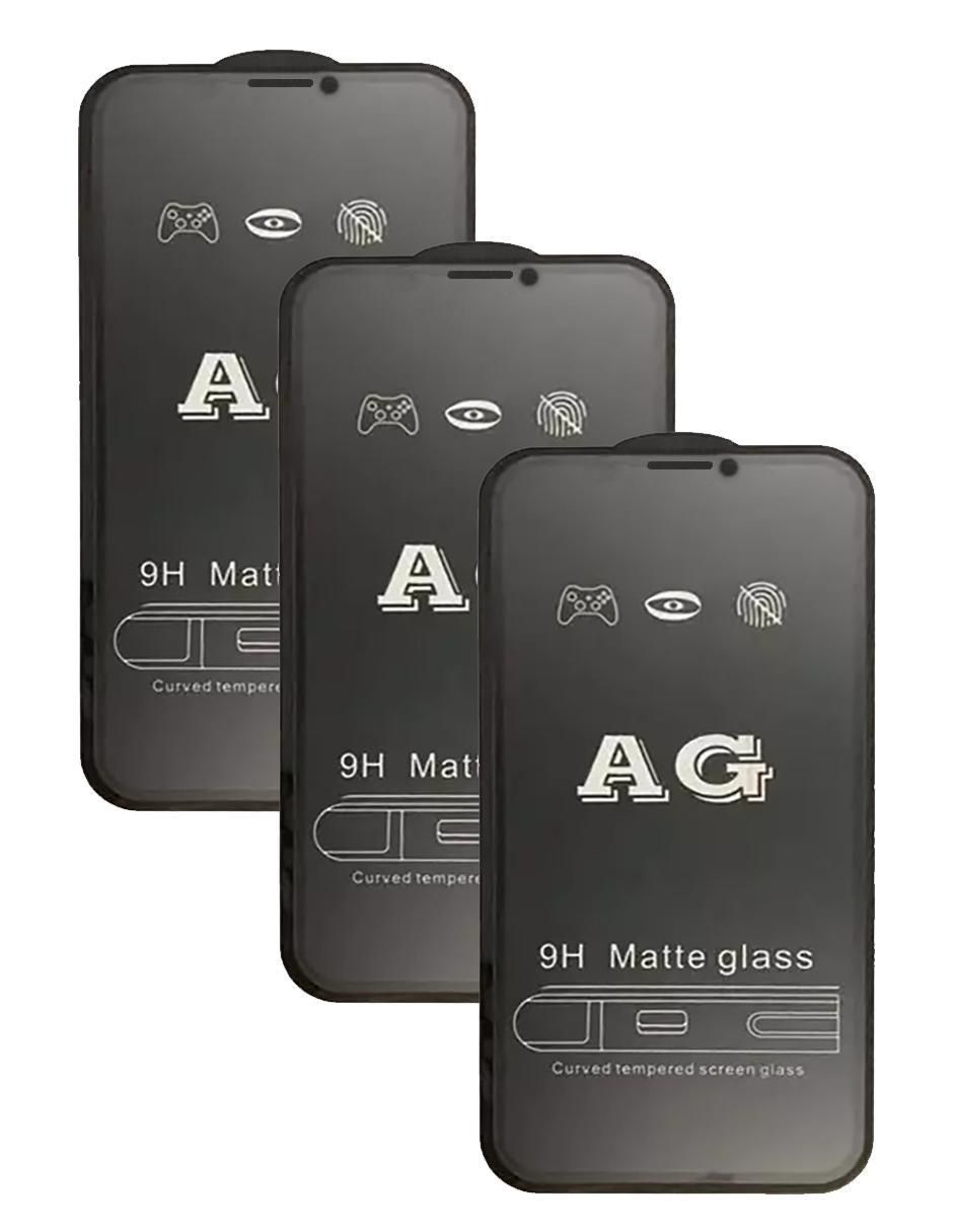 Set 3 Micas para iPhone 12 Mini Gadget Collection Mx cristal templado