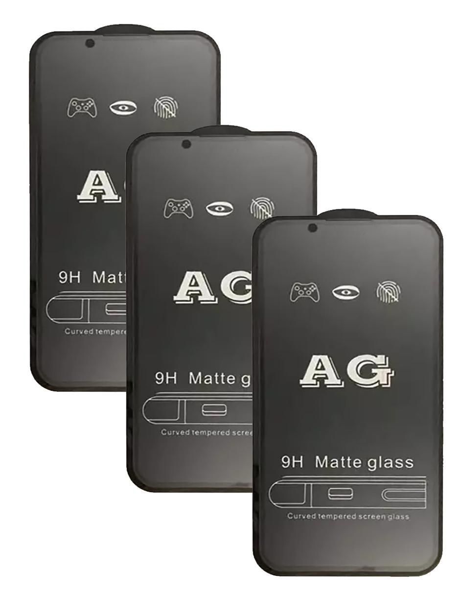 Set 3 Micas para iPhone 13 Pro Gadget Collection Mx cristal templado