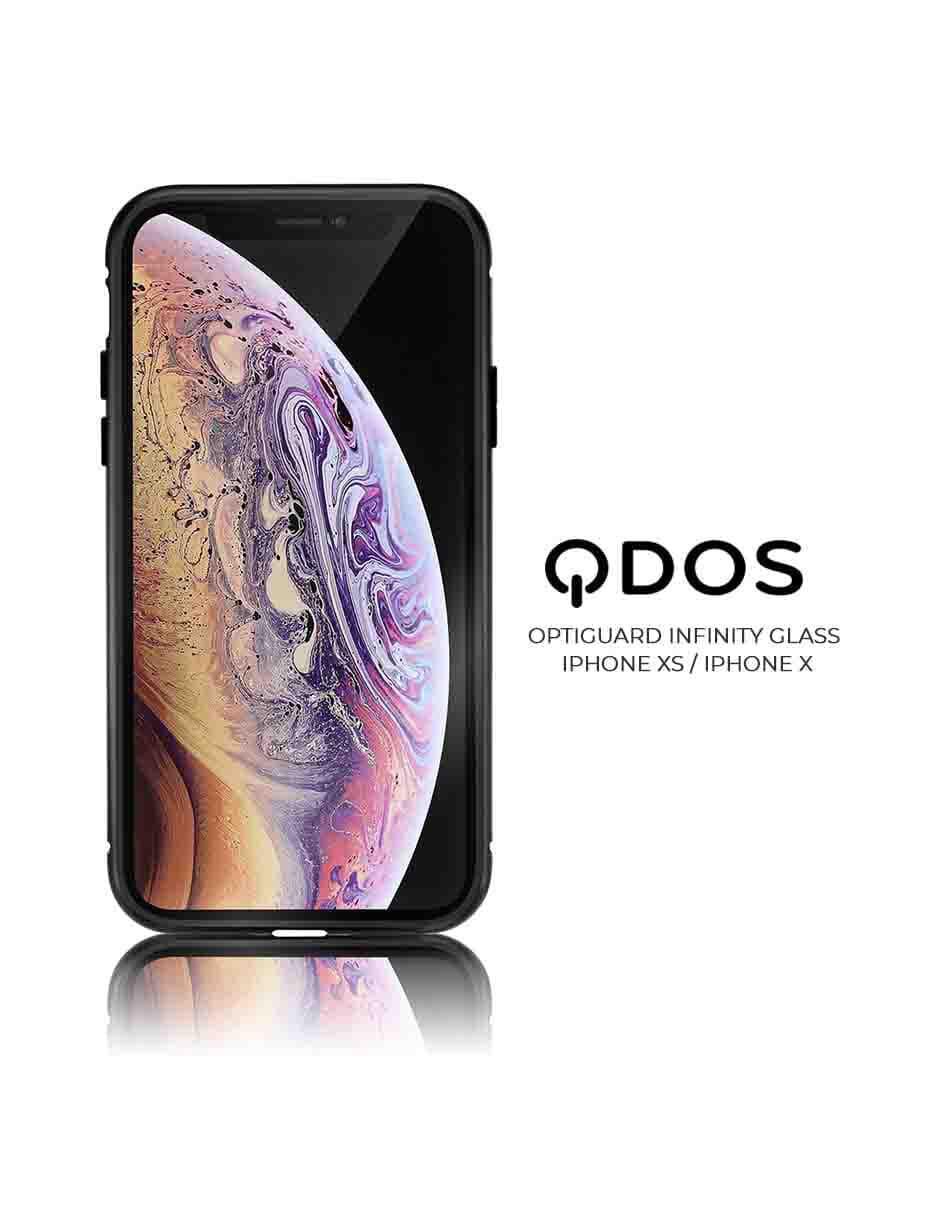 Mica para iPhone X QDOS cristal templado