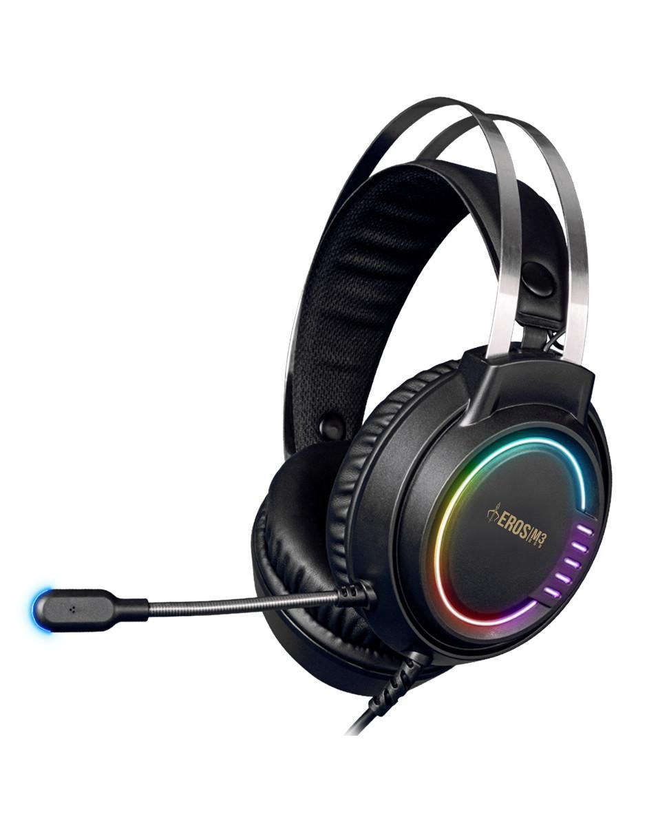 Audífonos gamer Over-Ear Eros M3 alámbricos con cancelacion de ruido Audífonos gamer Over-Ear Eros M3 alámbricos con cancelacion de ruido
