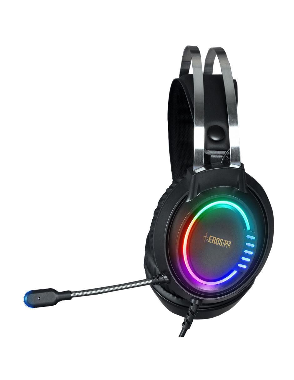 Audífonos gamer Over-Ear Eros M3 alámbricos con cancelacion de ruido 2