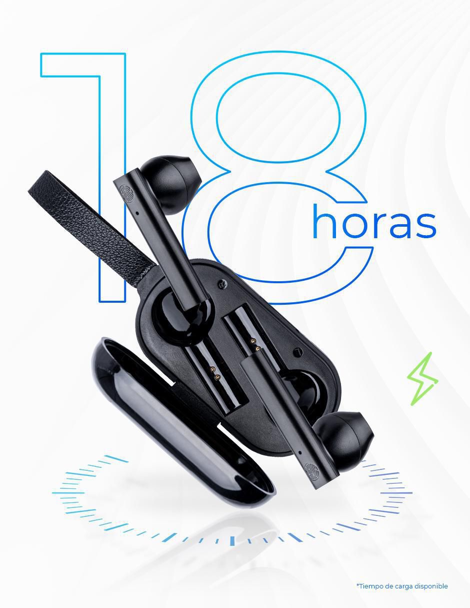 Audífonos In-Ear Ginga inalámbricos con cancelacion de ruido 5