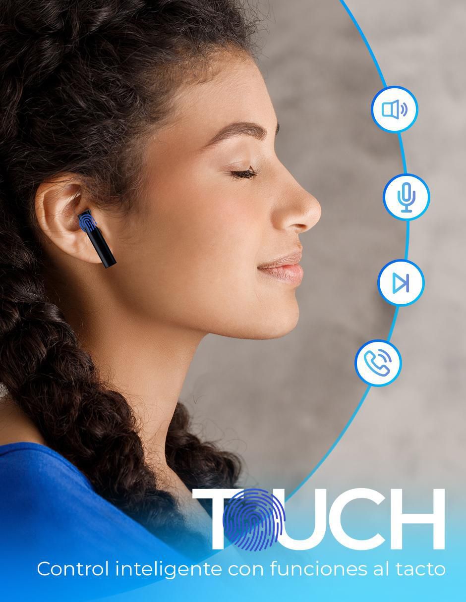 Audífonos In-Ear Ginga inalámbricos con cancelacion de ruido 6