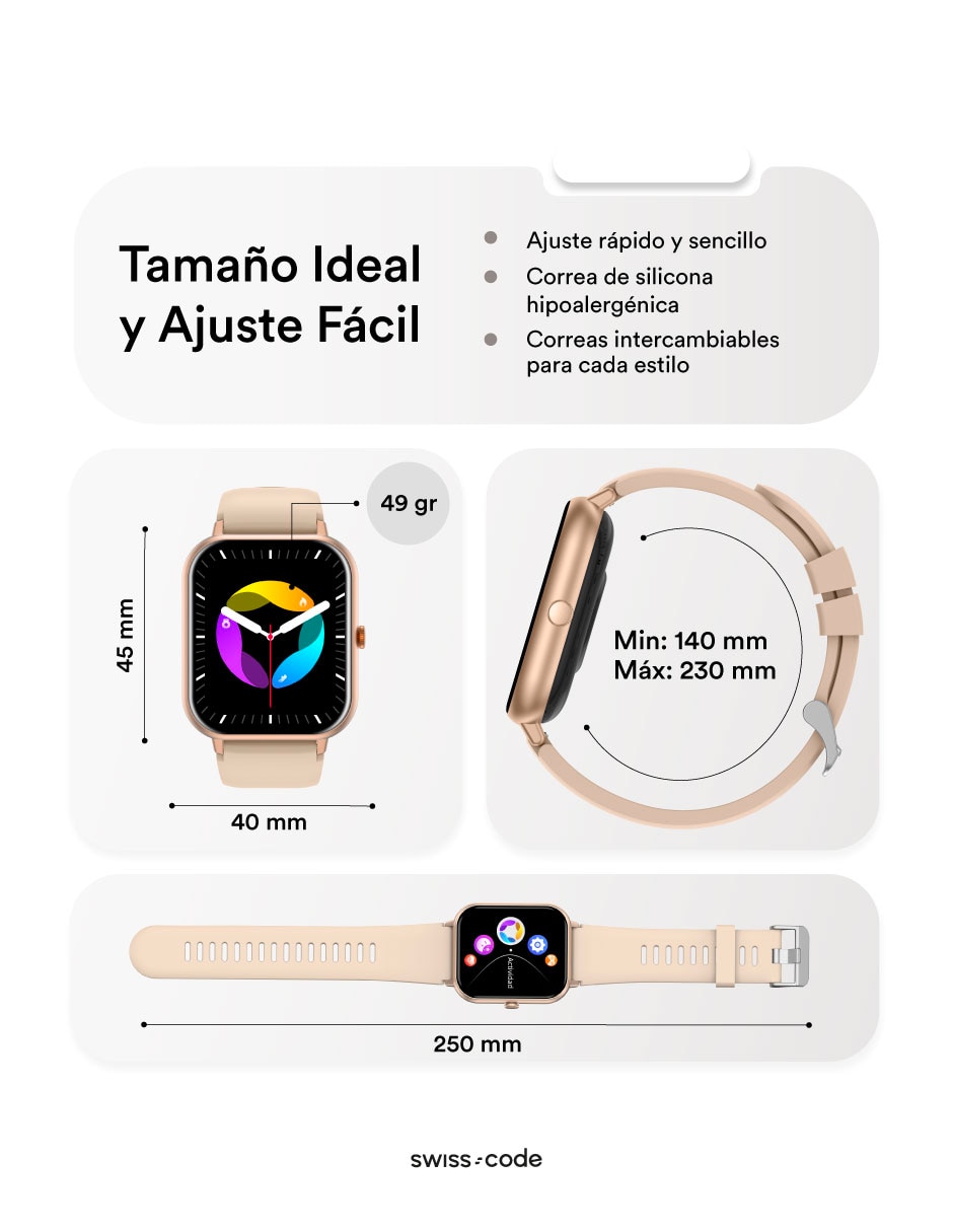 Smartwatch Square II unisex 4