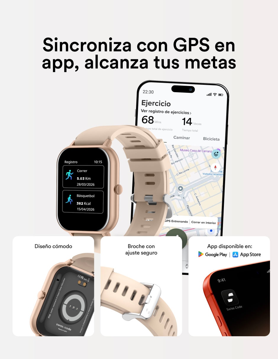 Smartwatch Square II unisex 5