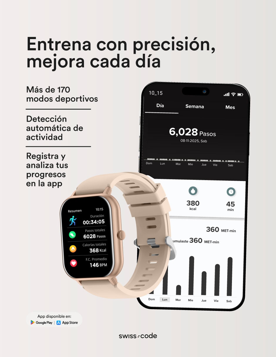 Smartwatch Square II unisex 8
