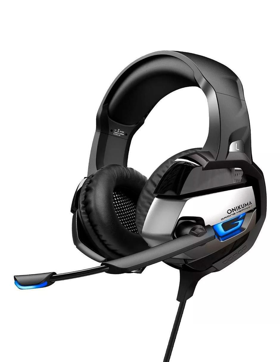 Audífonos Over-Ear K5 alámbricos con cancelación de ruido