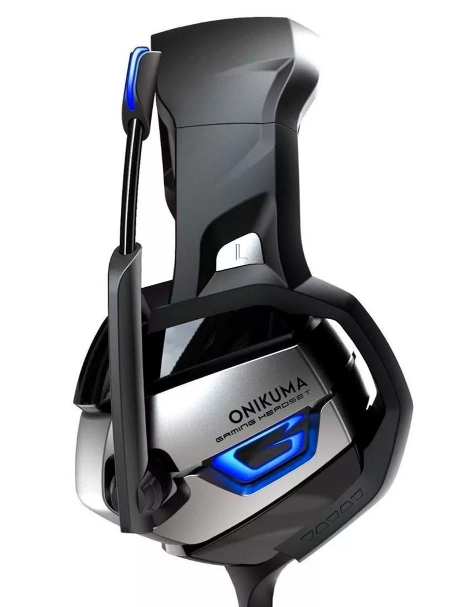 Audífonos Over-Ear Onikuma K5 alámbricos con cancelación de ruido
