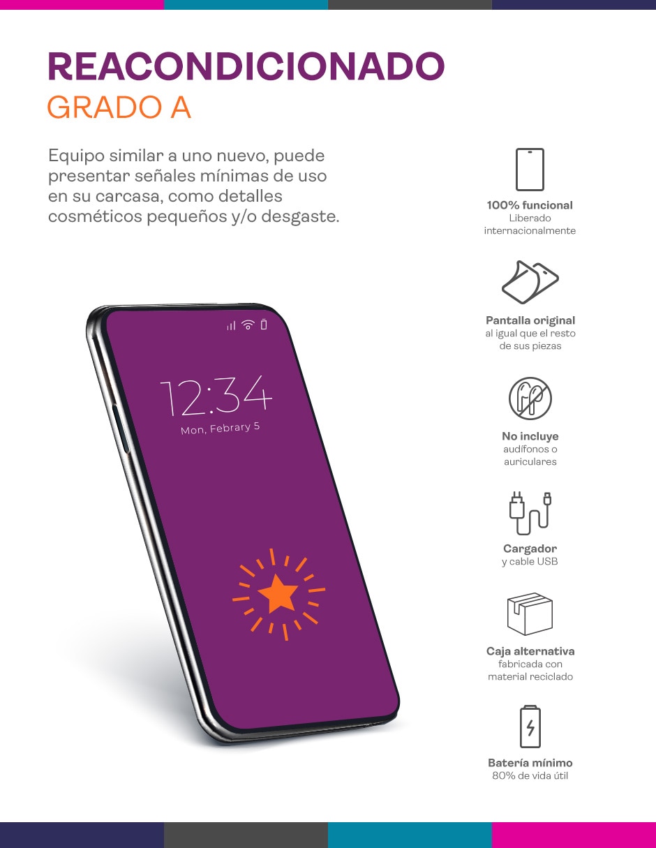 Apple iPhone 13 Pro 6.1 pulgadas Super Retina XDR Reacondicionado