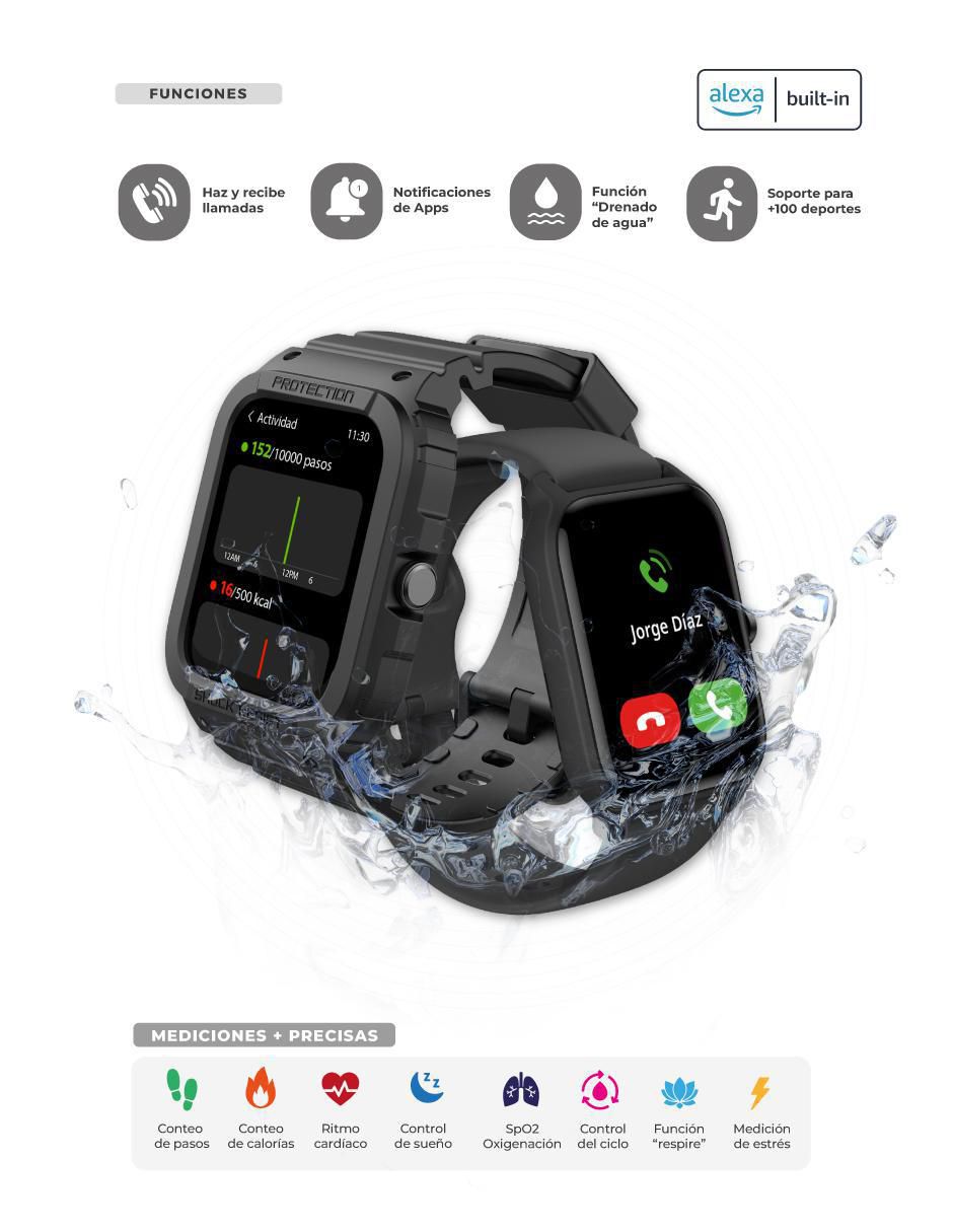 Smartwatch Binden Era Xtream X1 unisex
