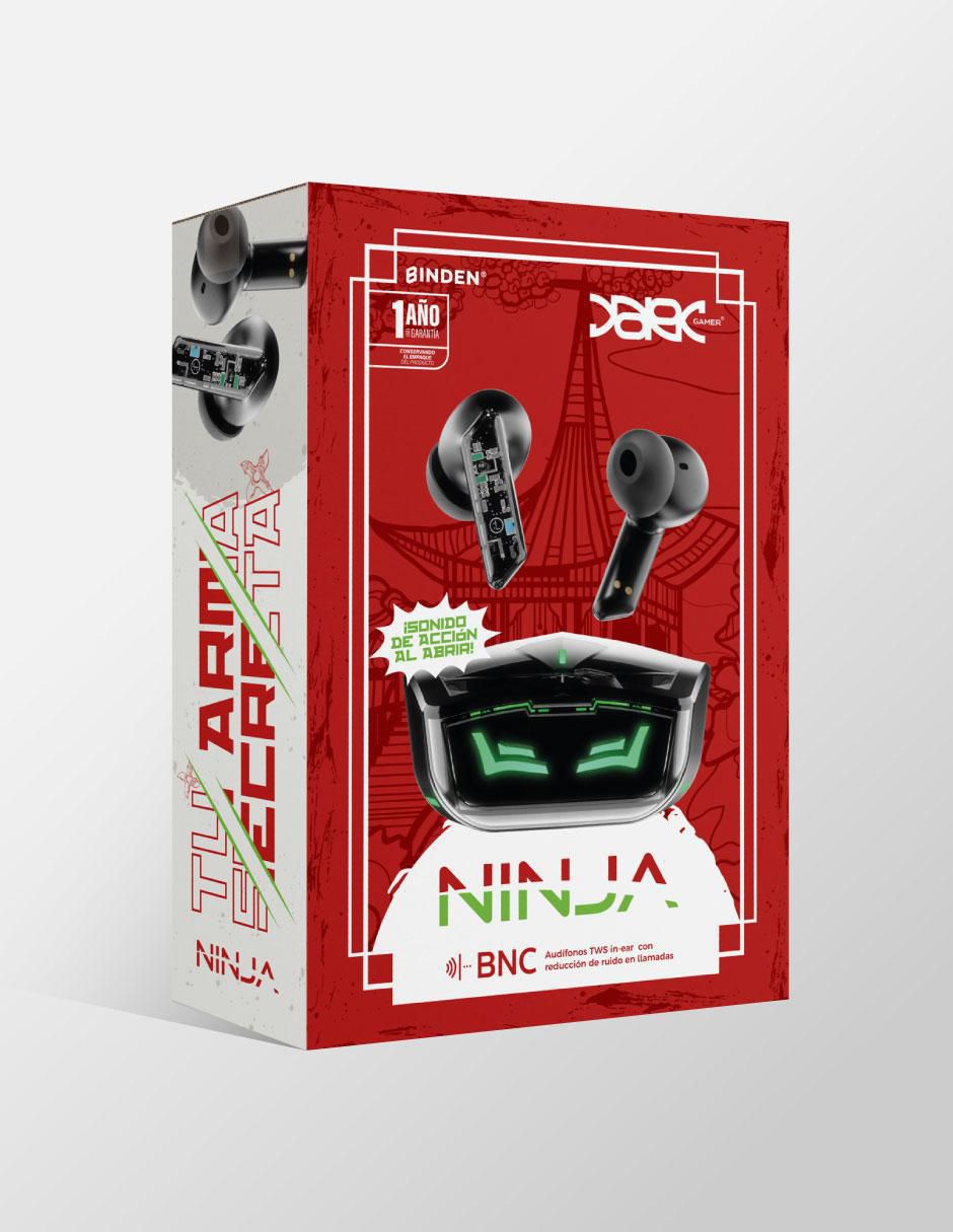Audífonos In-Ear Dark Ninja inalámbricos con cancelación de ruido 7