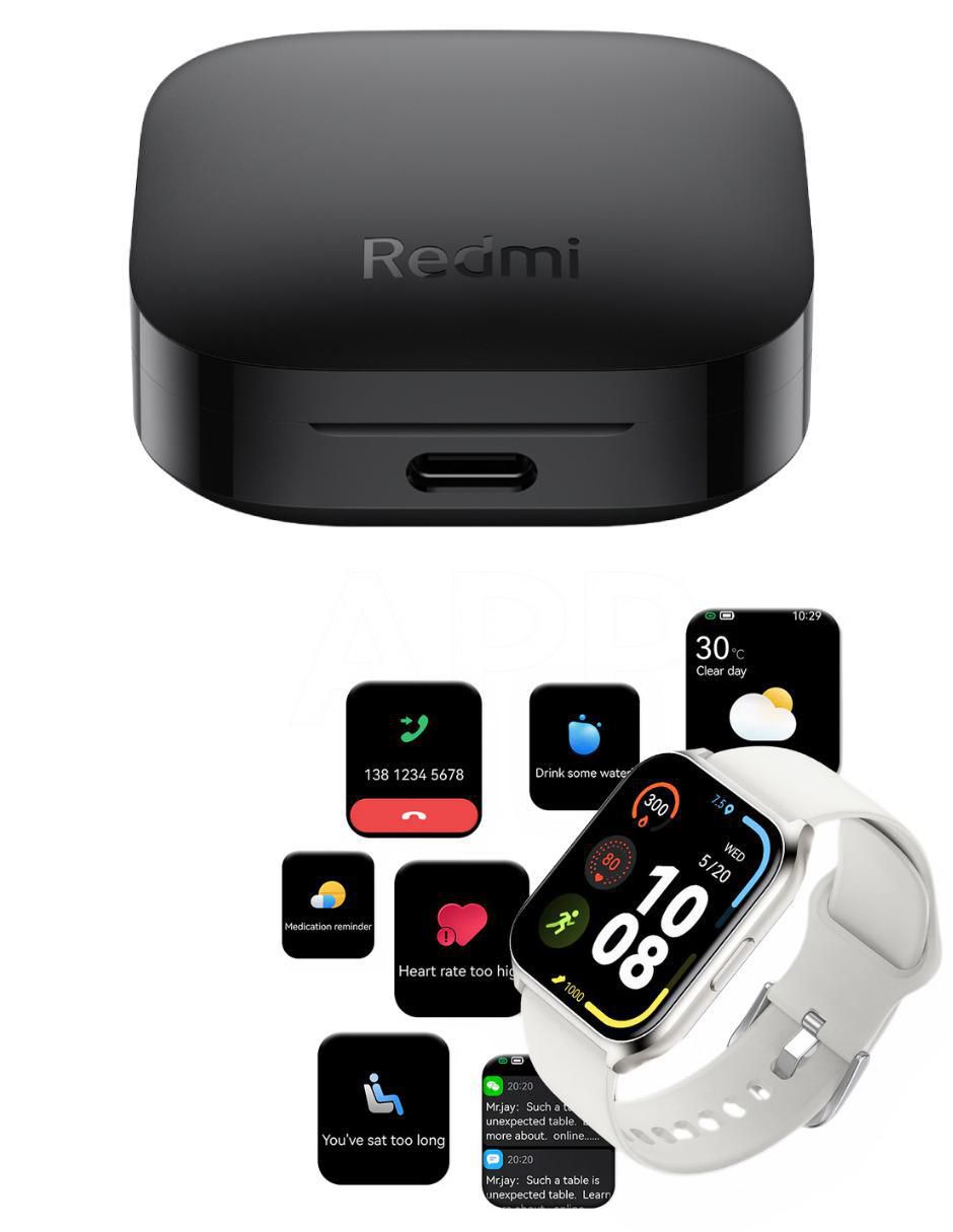 Audífonos True Wireless Redmi Buds 6 Active inalámbricos con cancelacion de ruido 4