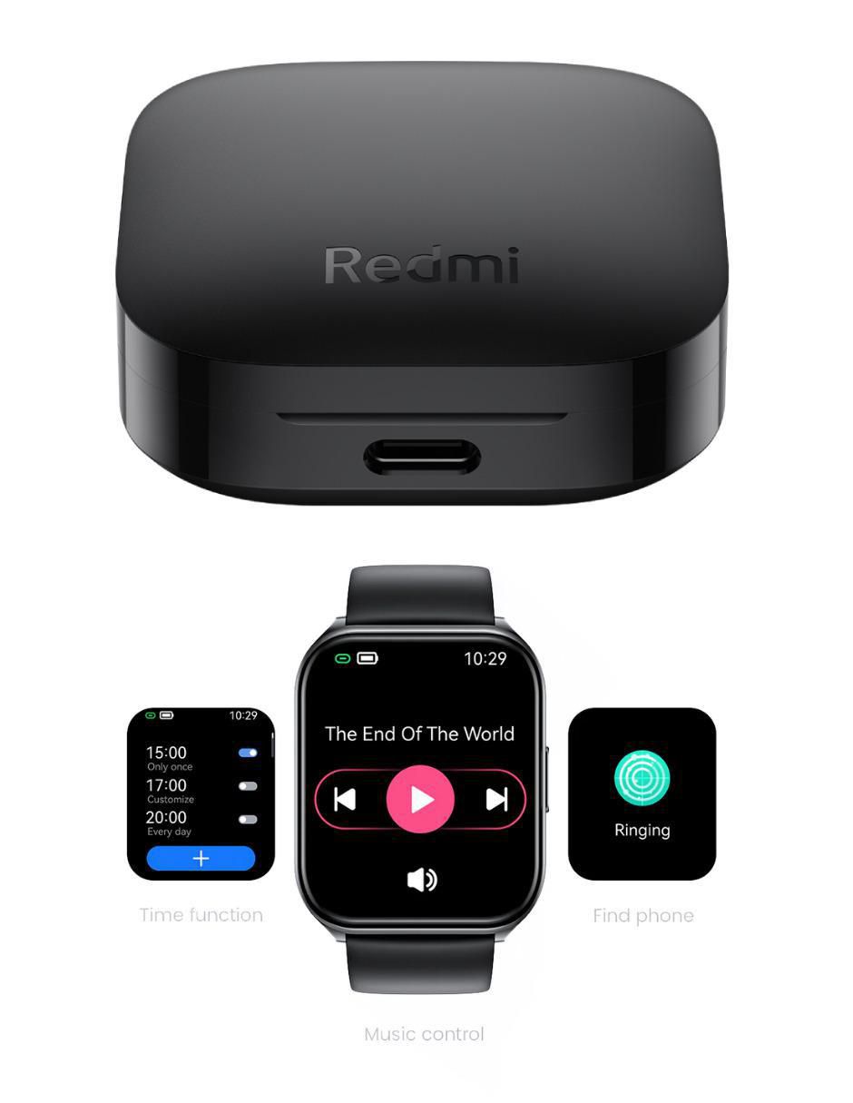 Audífonos True Wireless Redmi Buds 6 Active inalámbricos con cancelacion de ruido 4