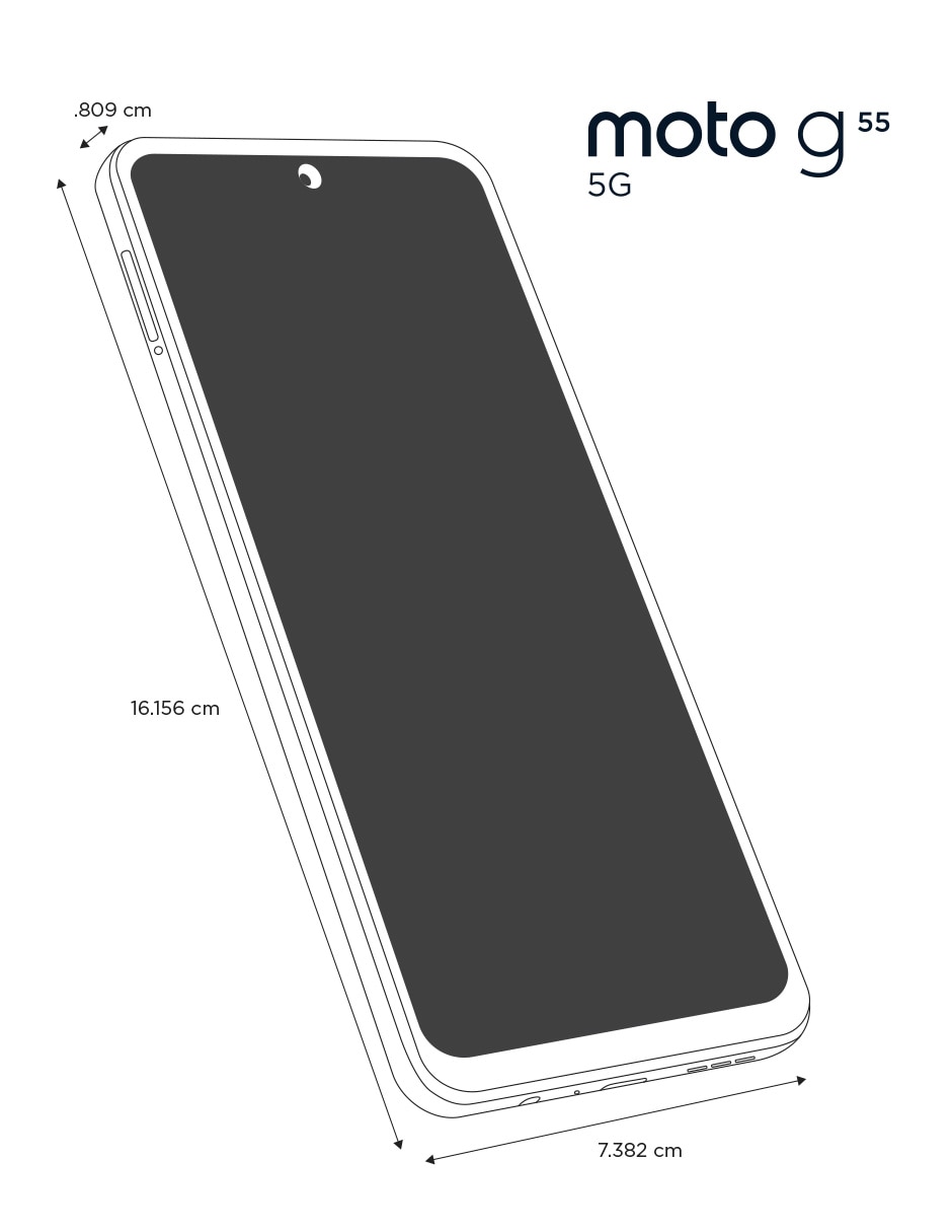 Motorola G55 5G POLED 6.5 pulgadas Telcel