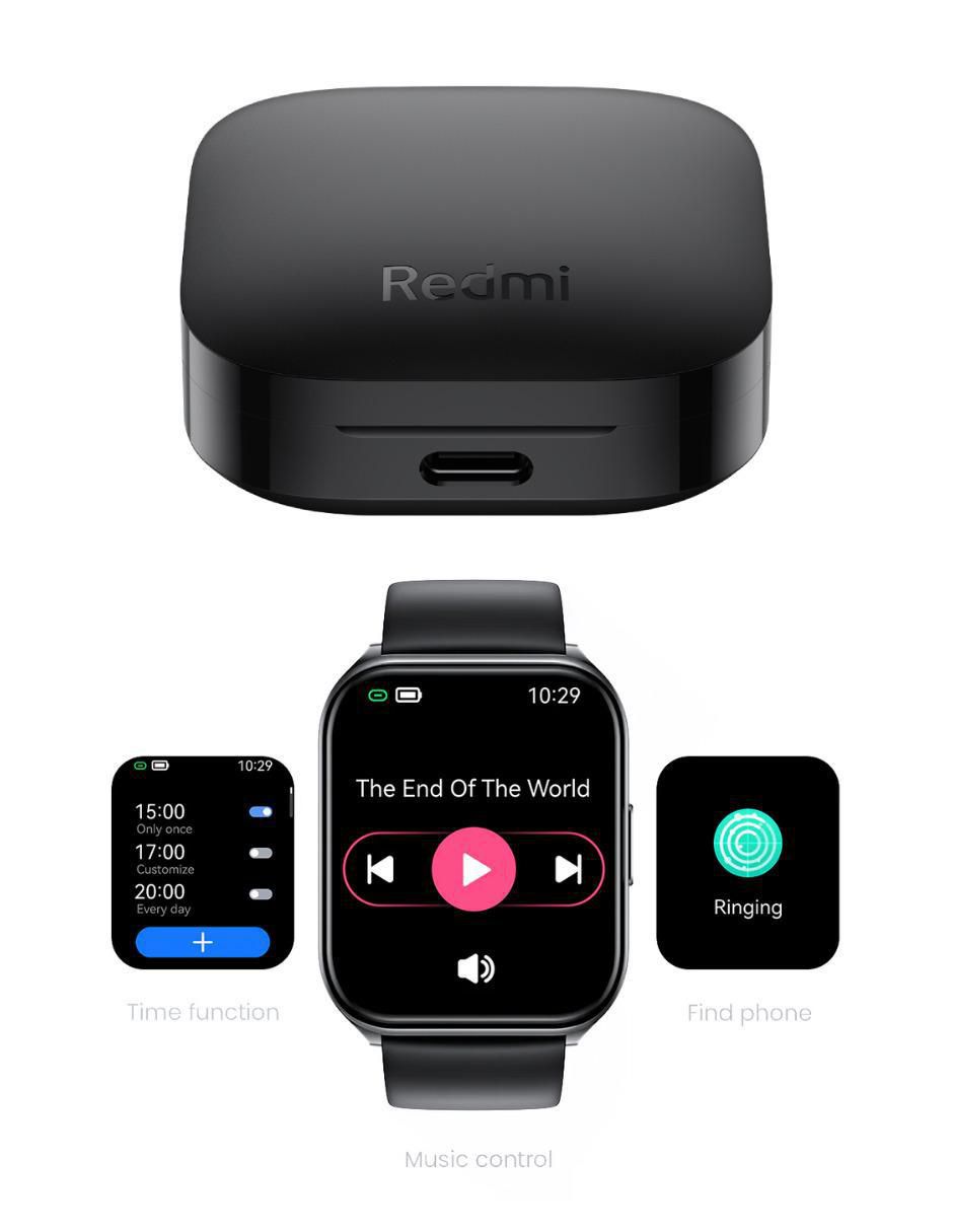 Audífonos True Wireless Redmi 6 Buds Active inalámbricos con cancelacion de ruido 2