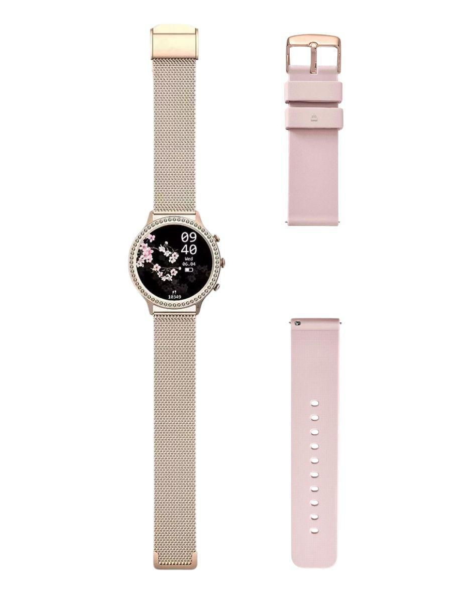 Smartwatch Gadgets & Fun Gold Chic para mujer