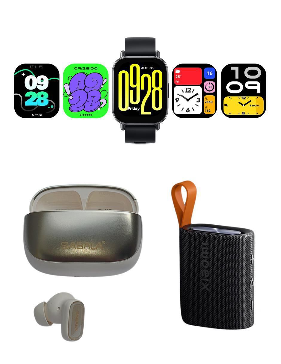 Kit smartwatch Redmi Watch 5 Active unisex 5
