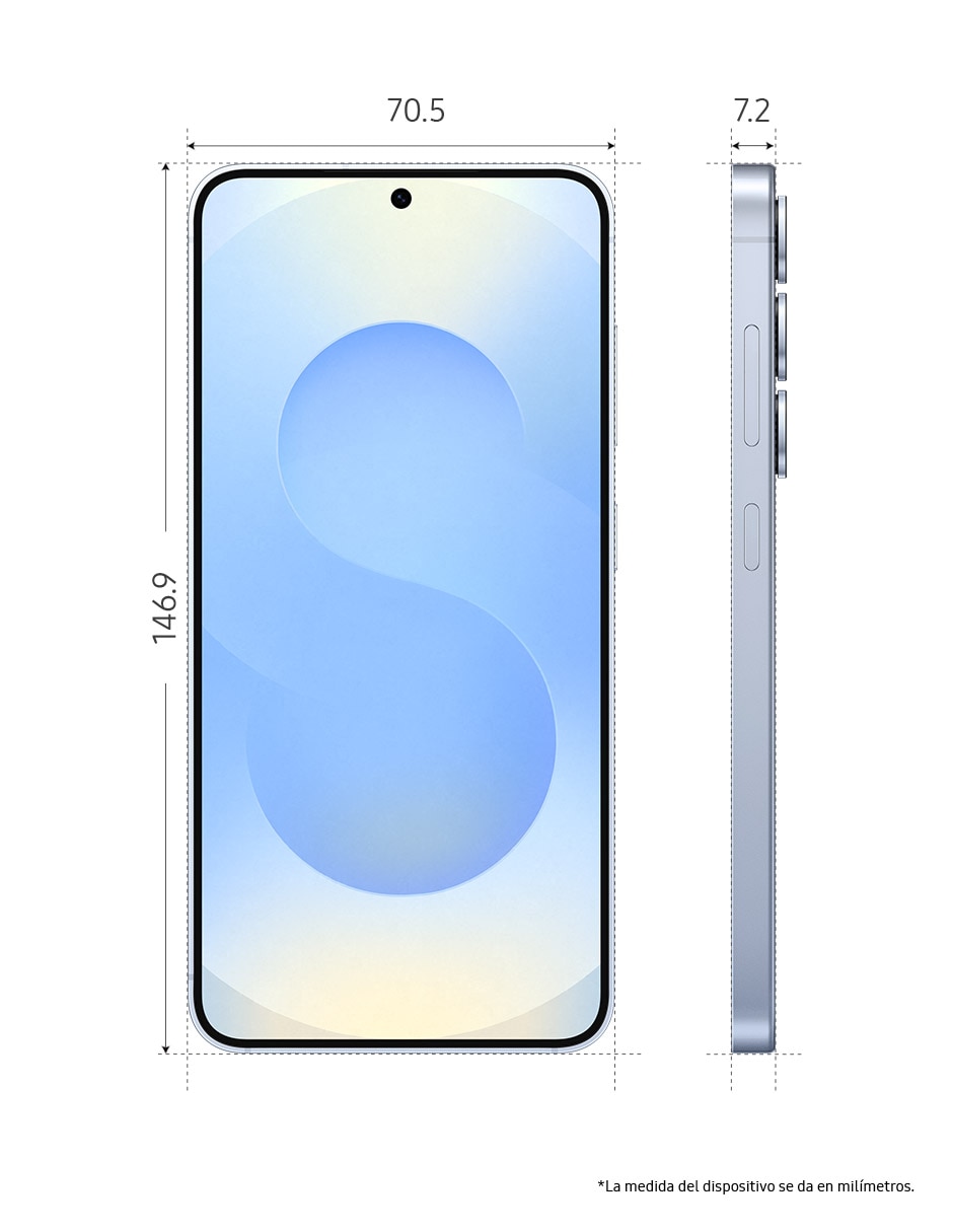 Samsung Galaxy S25 Dynamic AMOLED 2X 6.2 pulgadas