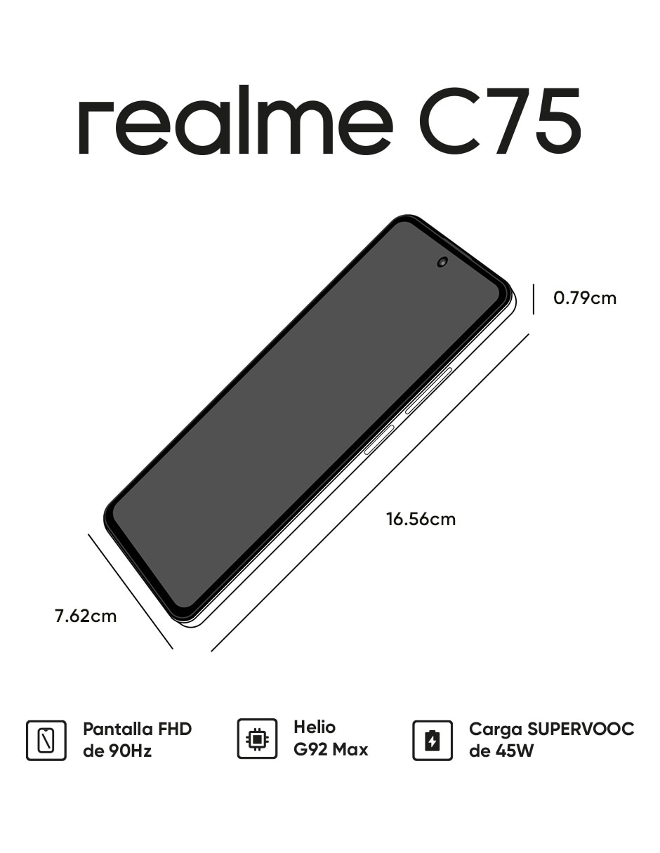 C75 TFT 6.7 pulgadas Telcel 8