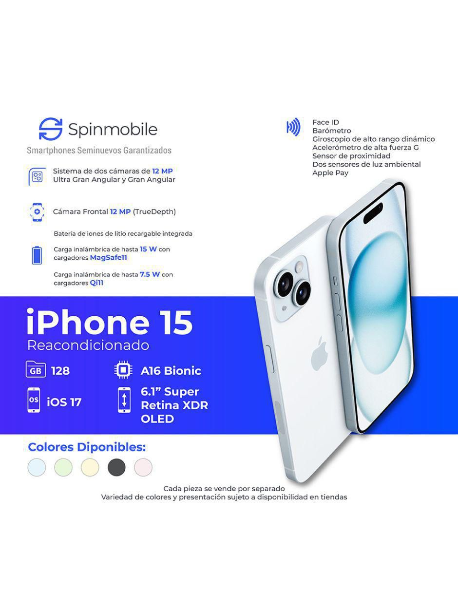 iPhone 15 6.1 pulgadas OLED Reacondicionado 4