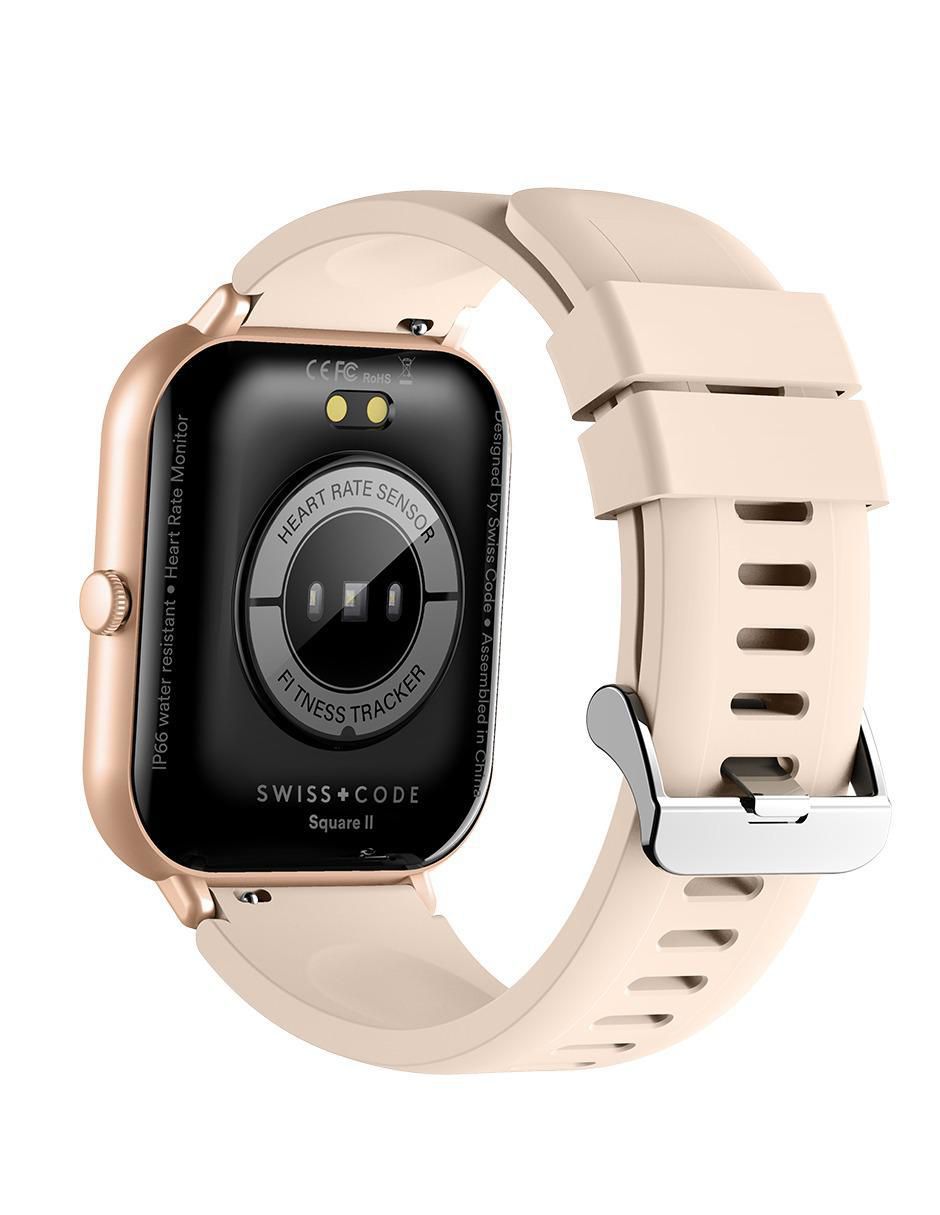 Kit smartwatch Swiss Code Square 2 + Amp unisex