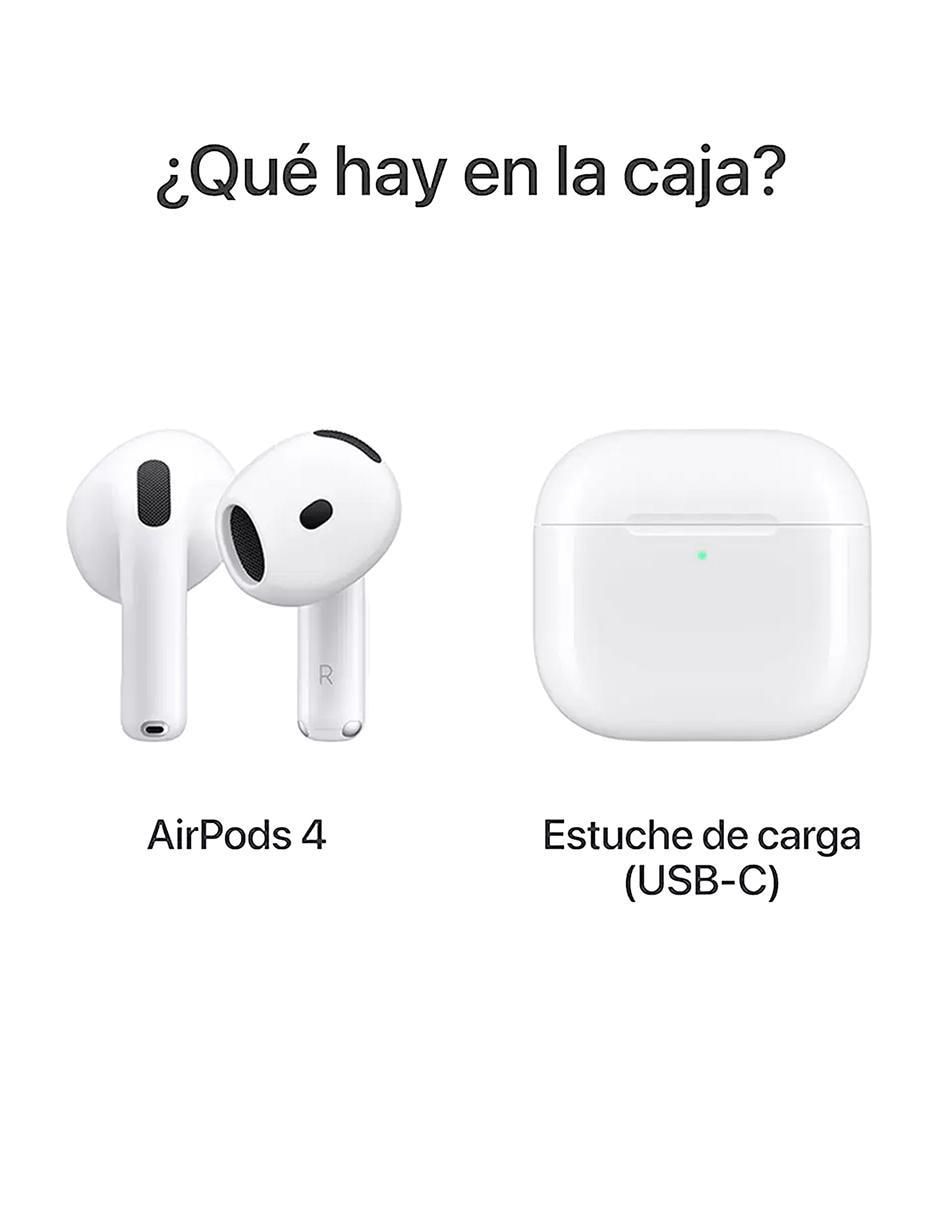 AirPods 4 inalámbricos
