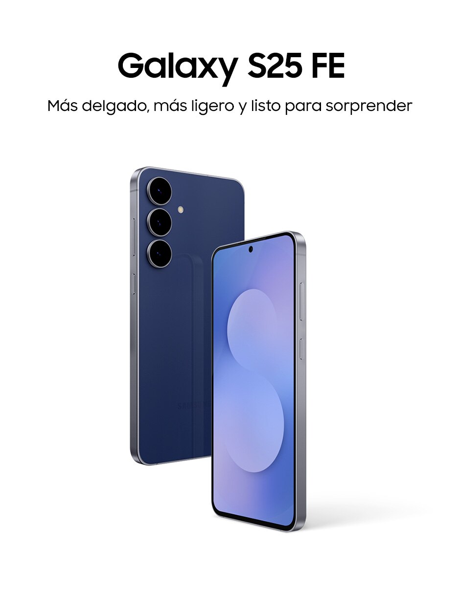 Smartphone Galaxy S25 FE Dynamic AMOLED 2X 6.7 pulgadas 12