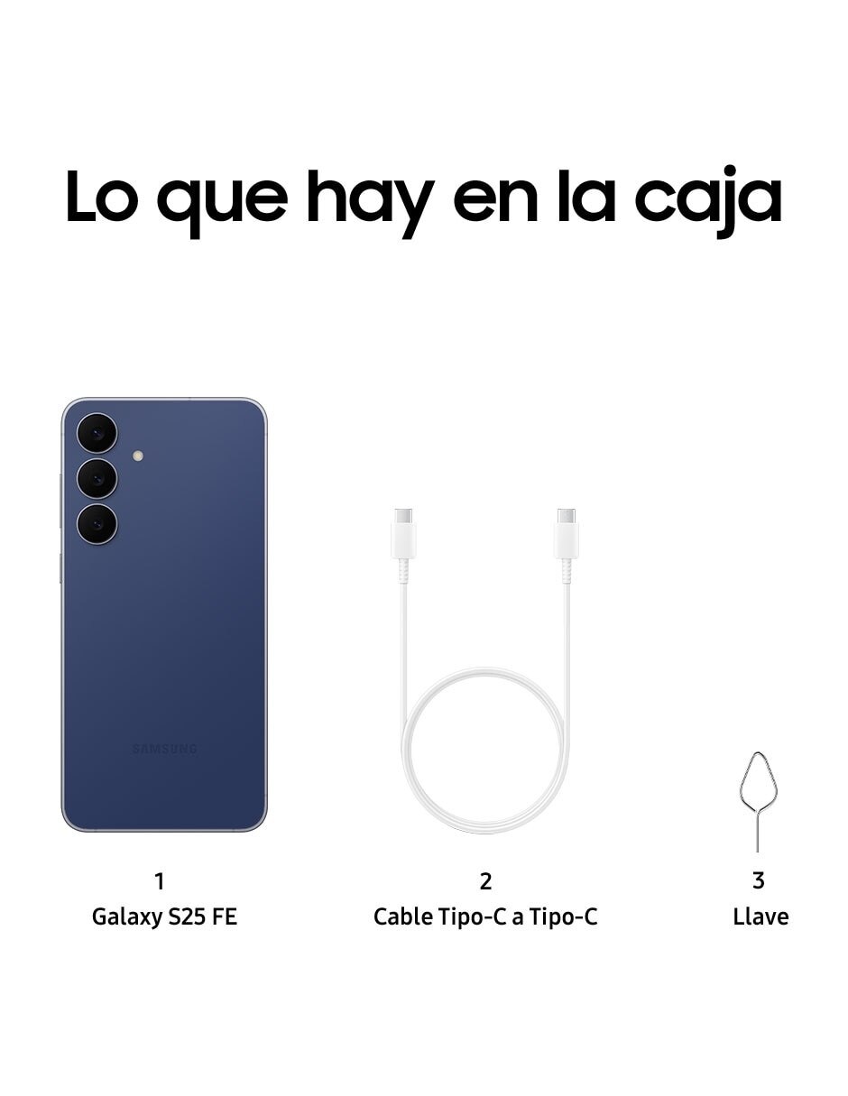 Smartphone Galaxy S25 FE Dynamic AMOLED 2X 6.7 pulgadas 7