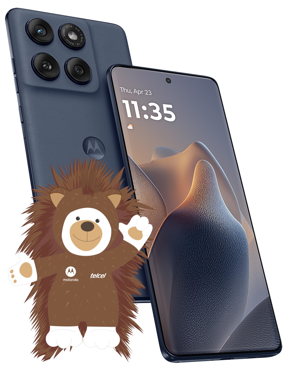 Bundle smartphone EDGE BOLO 60 FUSION POLED 6.67 pulgadas Telcel 7